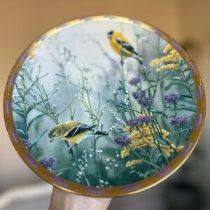 Lenox Golden Splendor Nature's Collage Limited Edition 1992 Fine Ivory China!